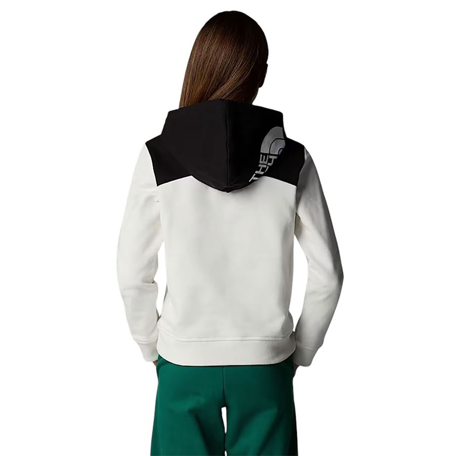 Felpa con cappuccio Back Logo dalla vestibilità ampia da bambina The North Face | NF0A89HCQLI